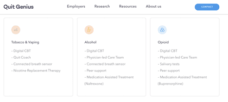 Quit Genius Interventions