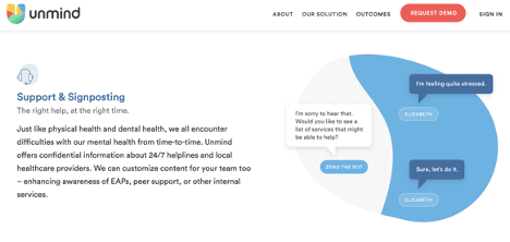 Unmind offers support hotline to fight mental health