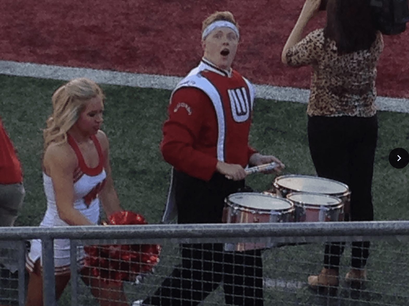 Erik with his drums